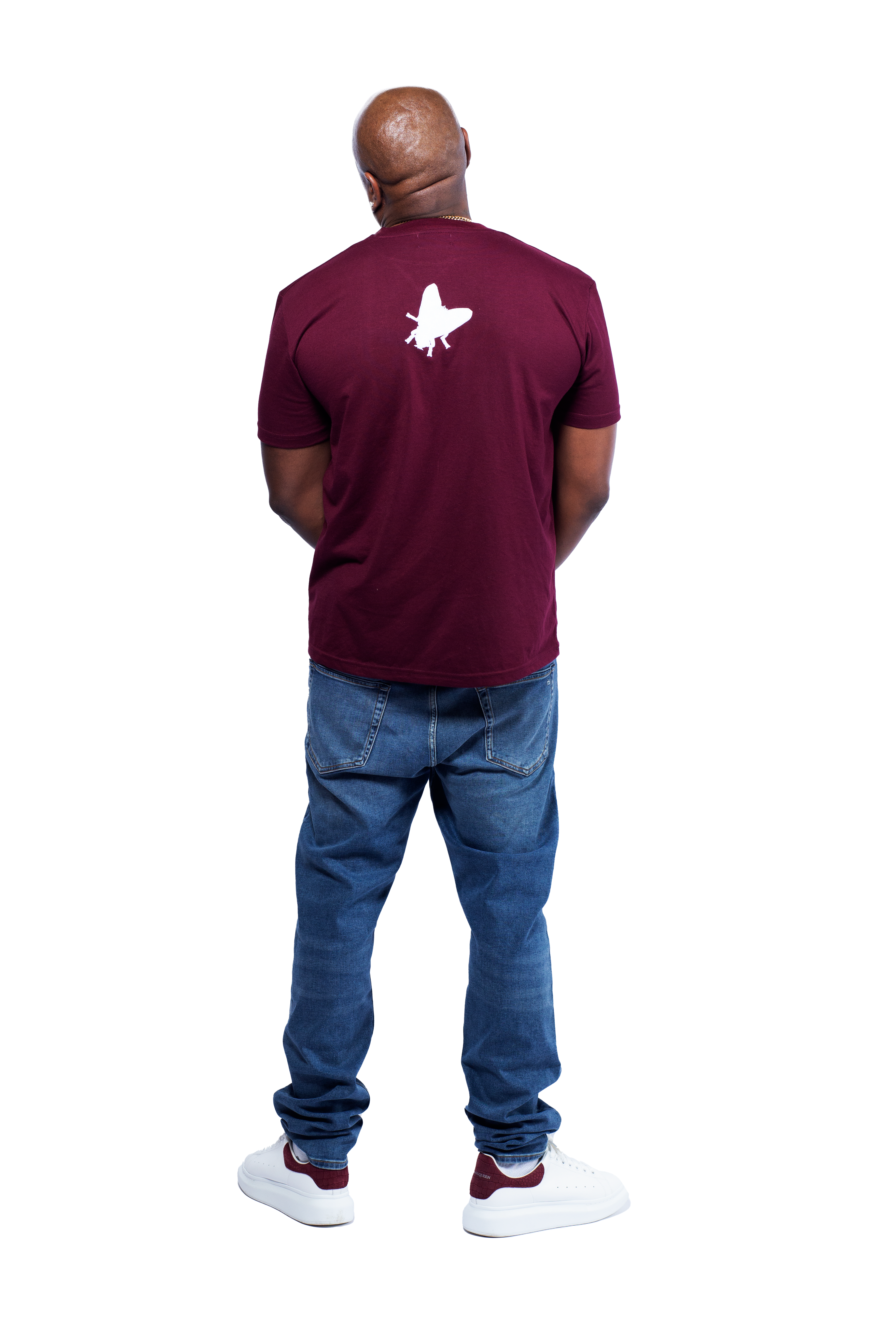 (Burgundy/White)